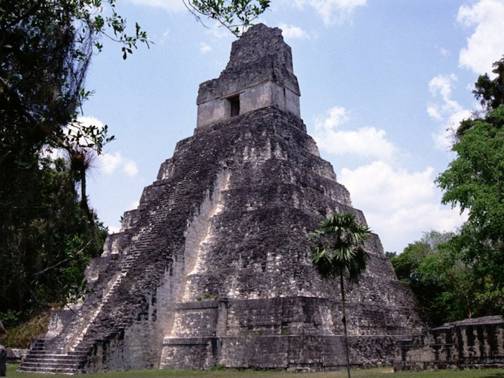 Temple of the jaguar, tikal guatemala